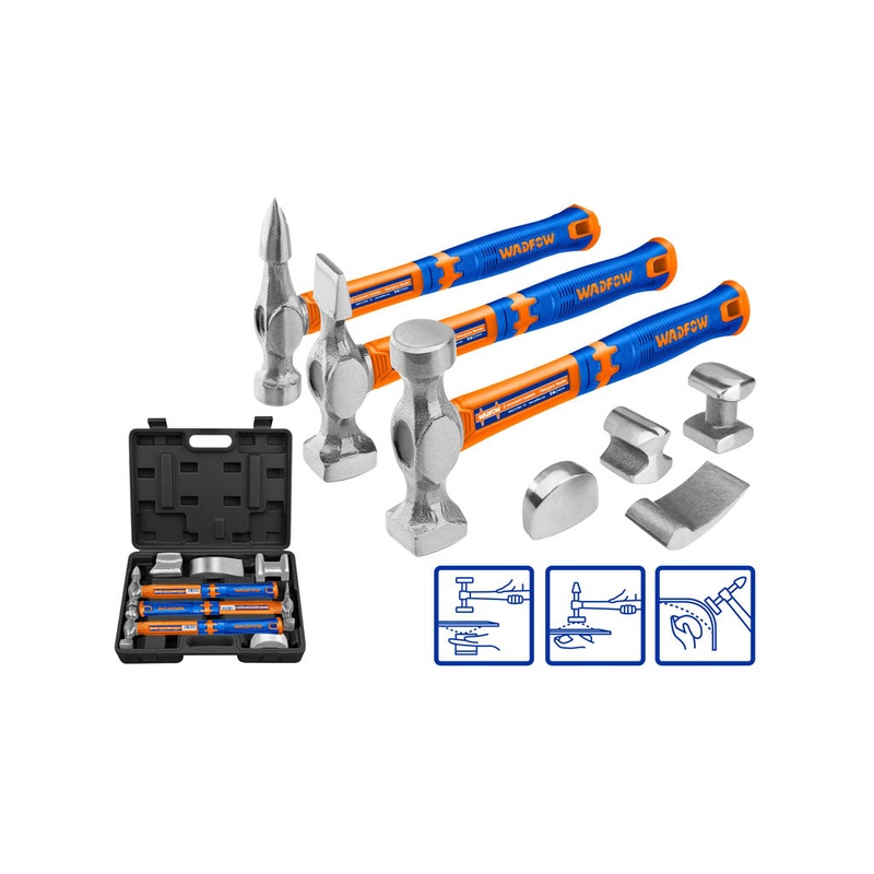 7pcs Body and Fender Hammer Set