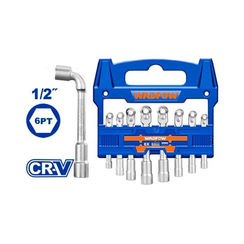 8Pcs L-Angled Socket Wrench Set 8mm-19mm