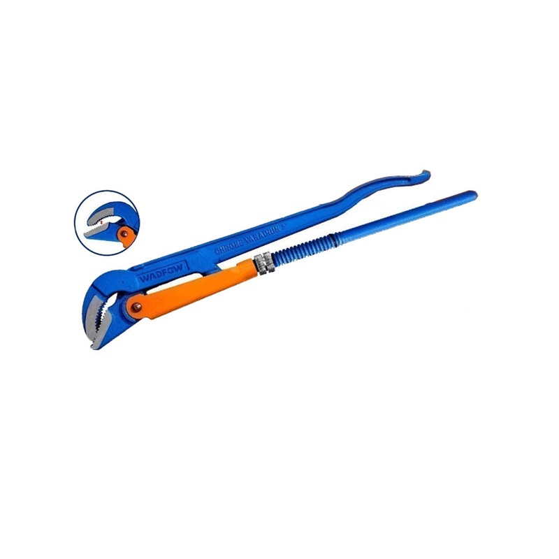 1" 1-1/2" 2" Carbon Steel 90 Heavy Duty Swedish Pipe Wrench Tools WAD-HT