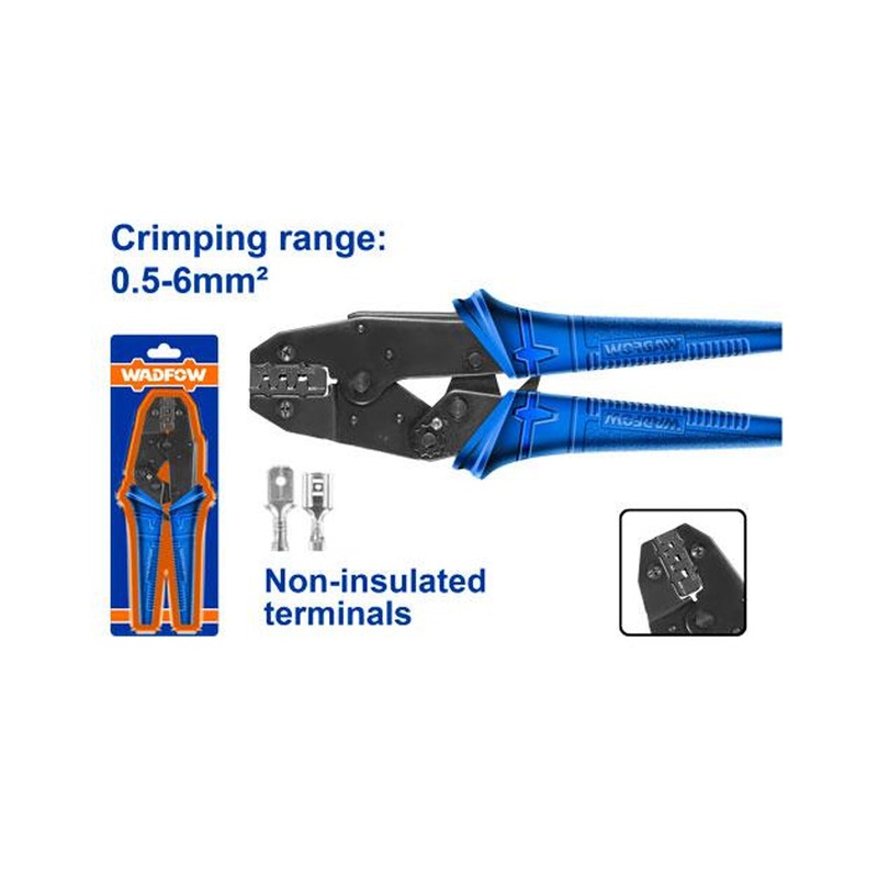 9inch Ratchet Crimping Pliers 0.5-6mm | 1.5-6mm | 0.5-6mm SOLD PER PIECE WAD-HT