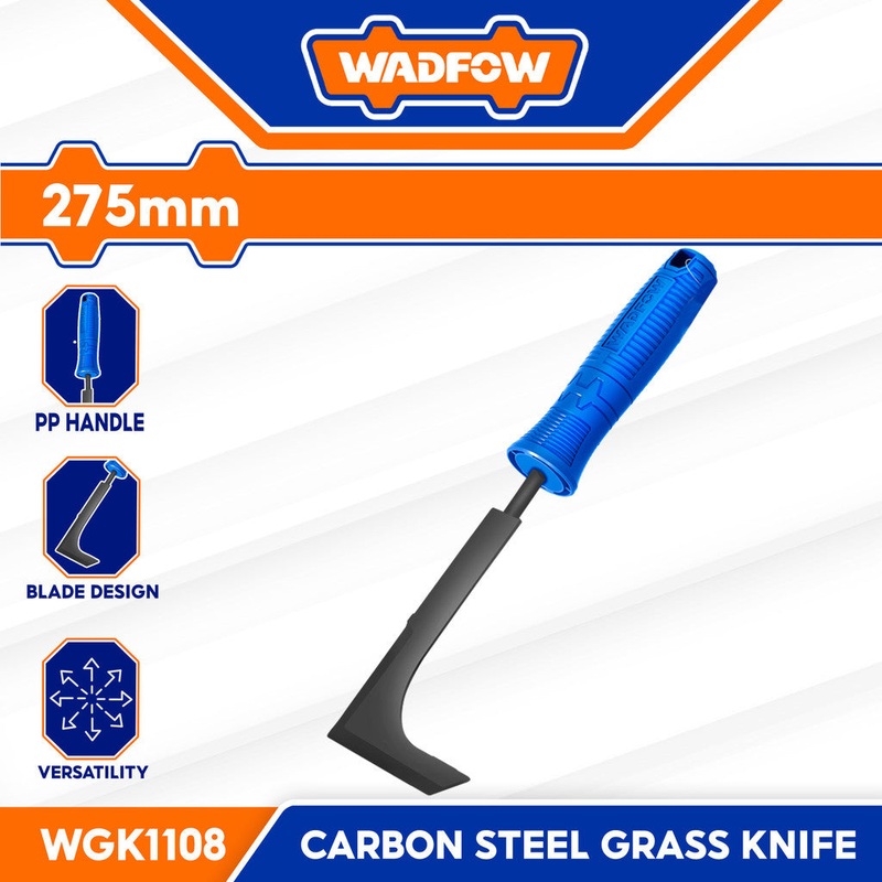 Wadfow Wgk1108 Carbon Steel Grass Knife/Weeder 275mm WHT