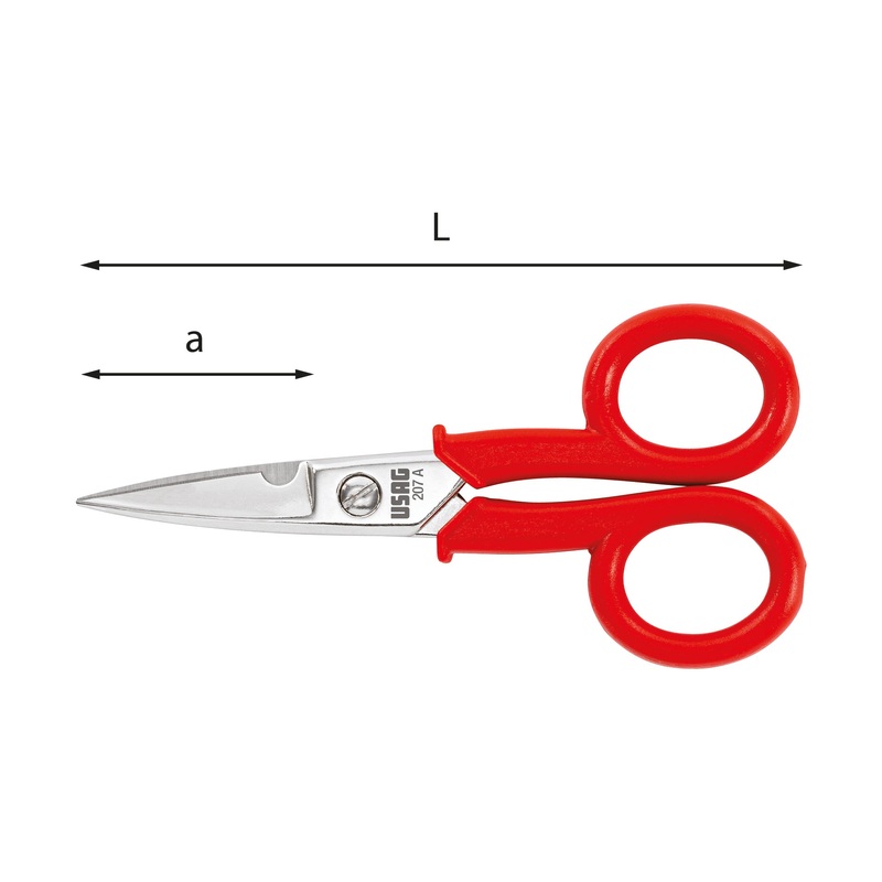 207 A - Electrician's Scissors - Usag - U02070101