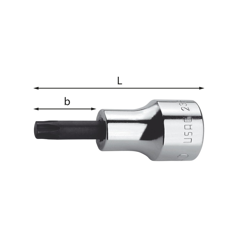 233 1/2 NTX - socket wrenches for torx screws - Usag