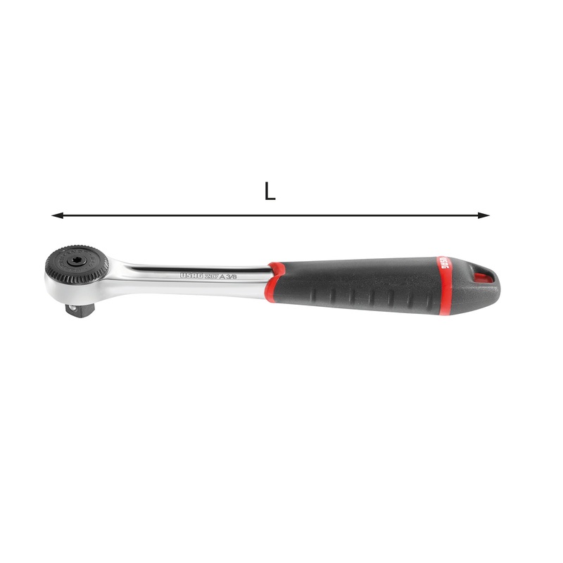 237 A 3/8 - IP51 certified reversible ratchet - Usag - U02370104