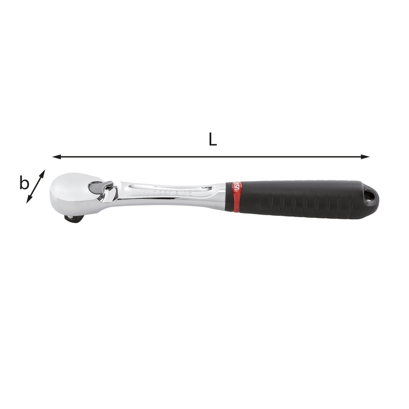 237 B 1/2 Reversible ratchet with sealed mechanism - Usag - U02370116