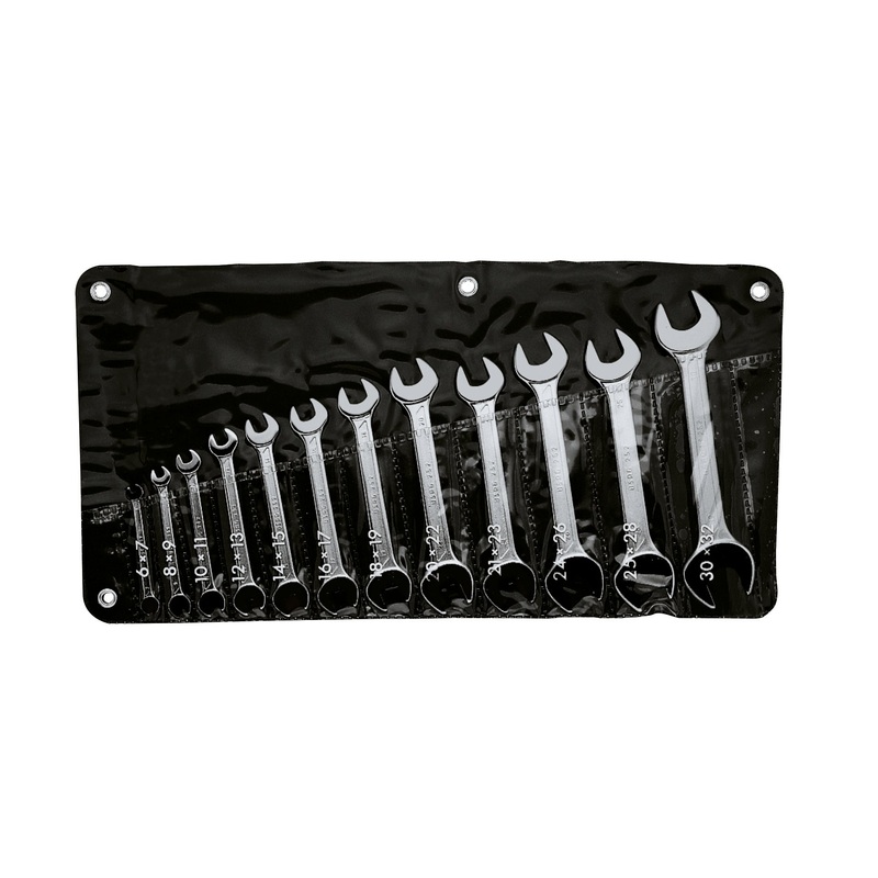 252 N/B12 - Set of 12 double open ended wrenches - Usag - U02520866