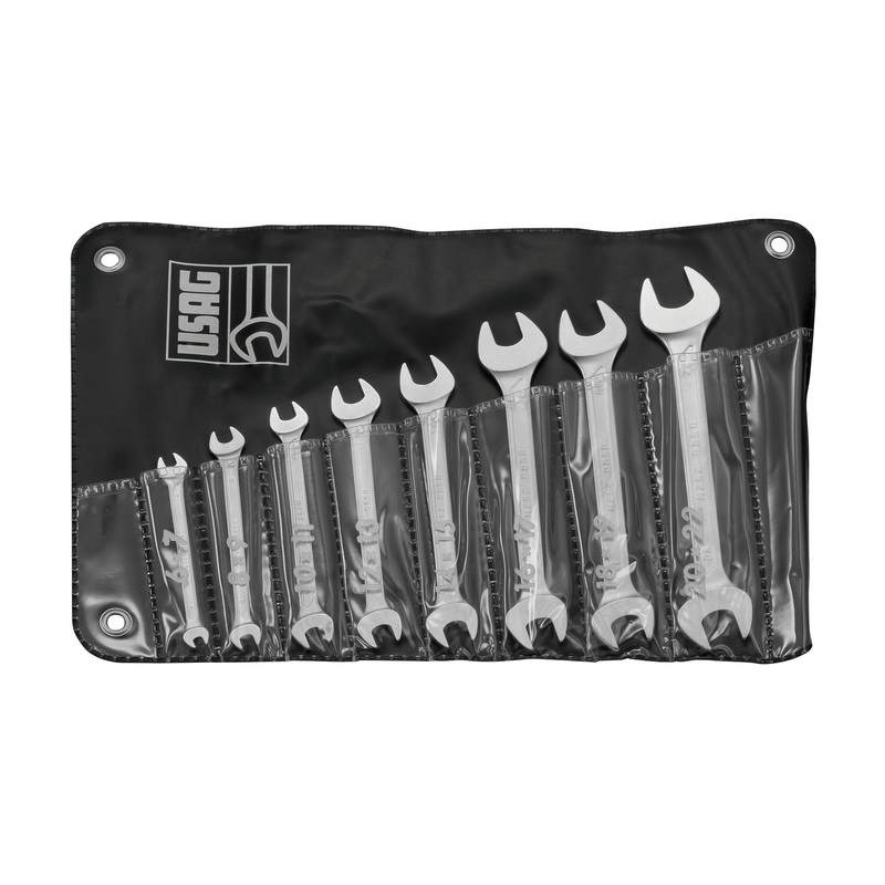 252 N/B8 - Set of 8 double open ended wrenches - Usag - U02520865