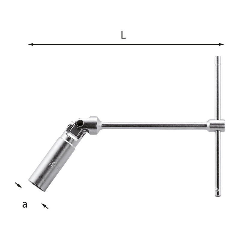 278 N Articulated wrenches for spark plugs - Usag