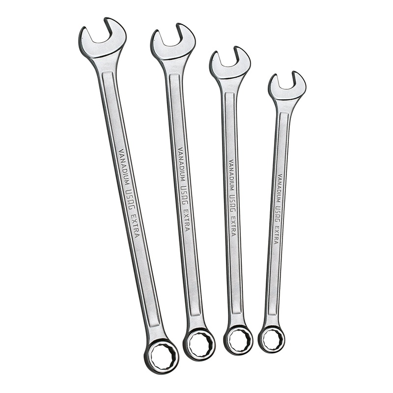 285 L/SE4 - Set of 4 long combination wrenches - Usag - U02850340