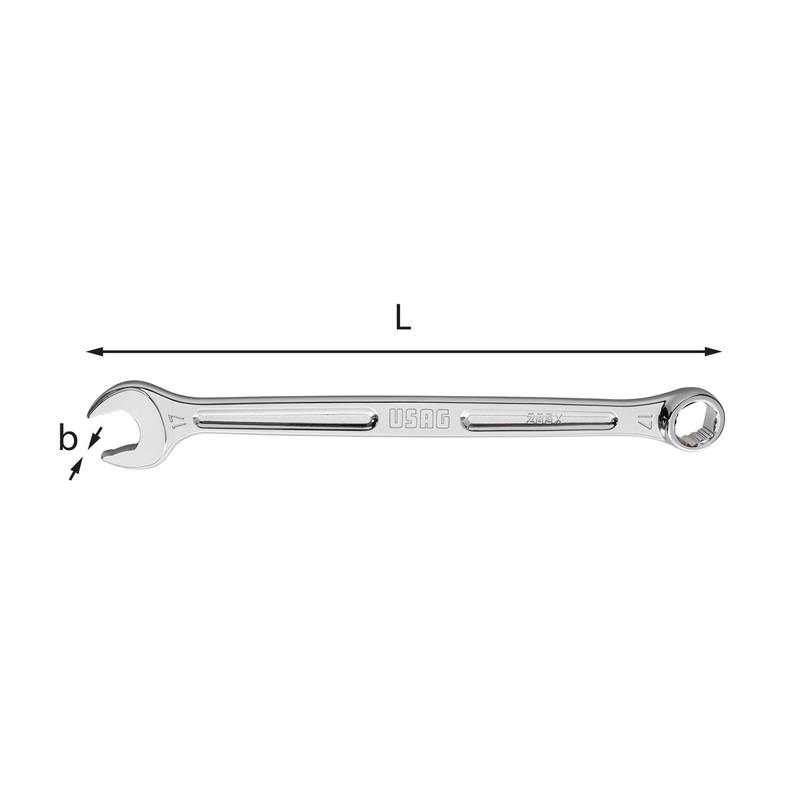 285 X - Combination wrenches with special profiles