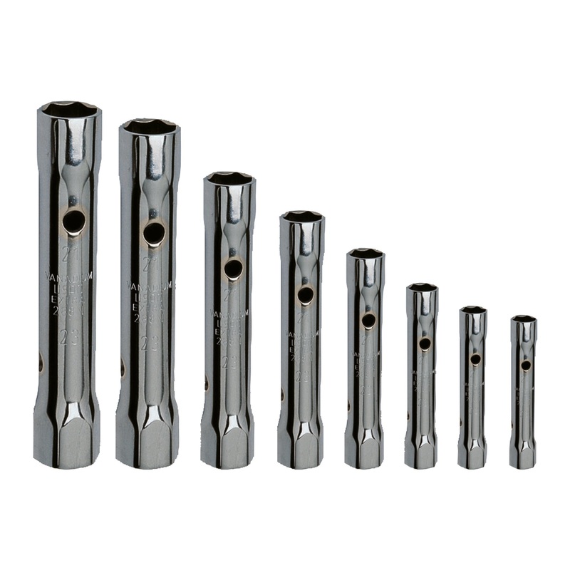 288 N/8 - Set of 8 light double socket wrenches - Usag - U02880281