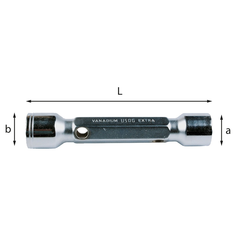 290 E - Heavy duty double socket wrenches
