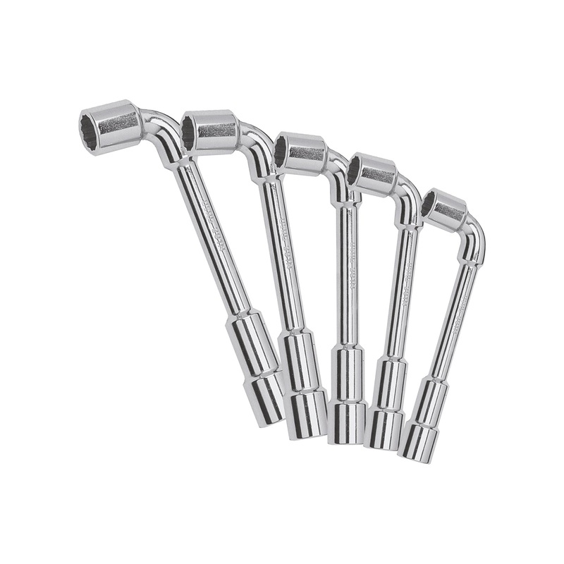 291 N/SE5 - Set of 5 heavy double socket wrenches - Usag - U02910280