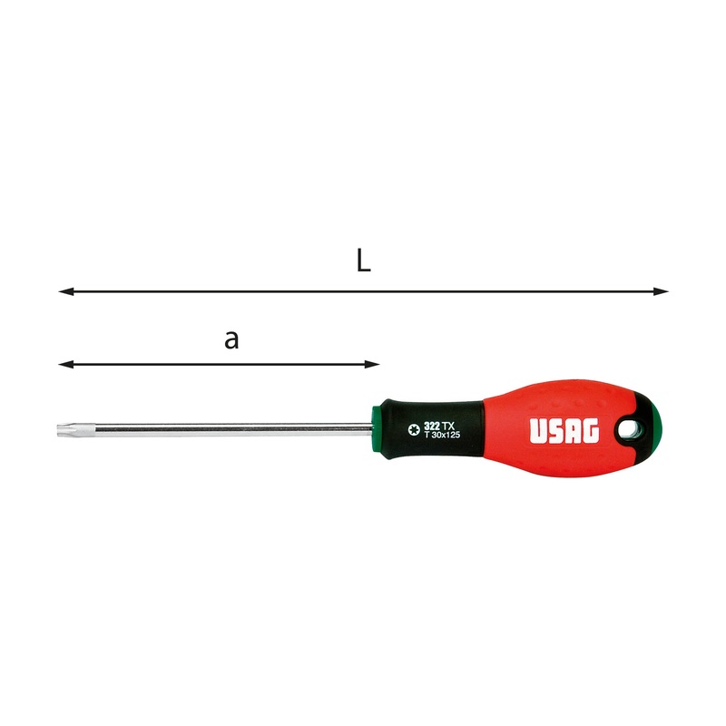 322 TX - Screwdrivers for torx screws - Usag