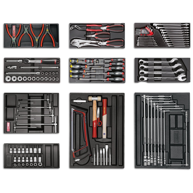 495 A2 - Car assortment (119 pcs) - 5 drawers - Usag - U04950012