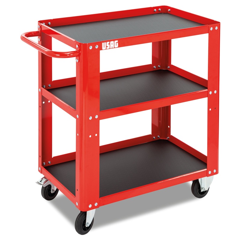 504 SR - 3-shelf multipurpose trolley - Usag - U05040004