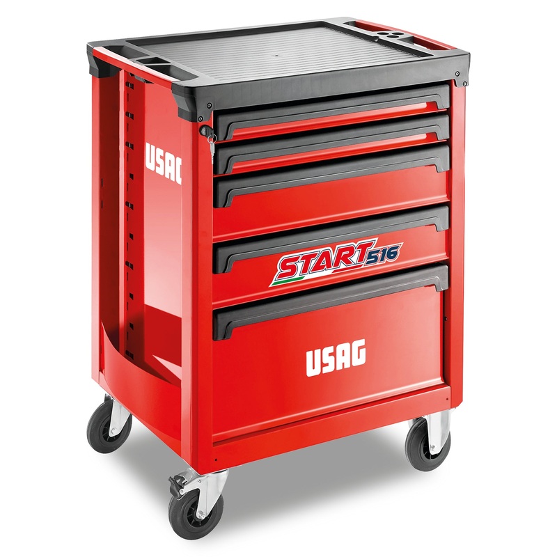 516 ST5V - Start trolley - 5 drawers (EMPTY) - Usag - U05160105
