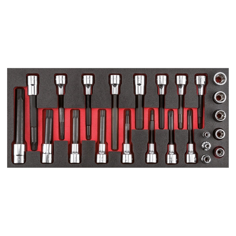 519 M 233C24 - Assorted two-tone sponge module (24 pcs) - Usag - U05191002