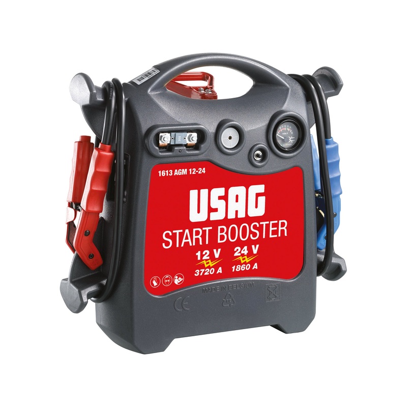 1613 AGM12-24 - Professional portable starter 12v-24v - Usag - U16130013