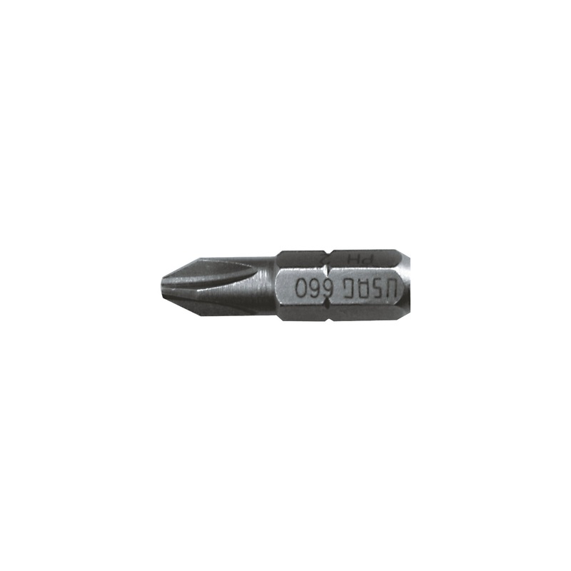 660 PH - Bits for Phillips screws - 1/4" connection - Usag
