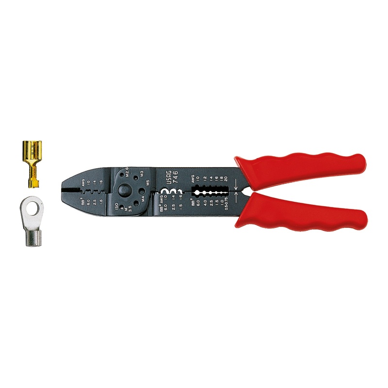 746 - Pliers for non-insulated open and closed terminals - Usag - U07460001