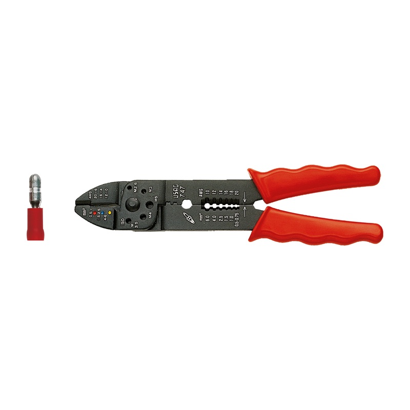 747 - Pliers for pre-insulated cable lugs - Usag - U07470001
