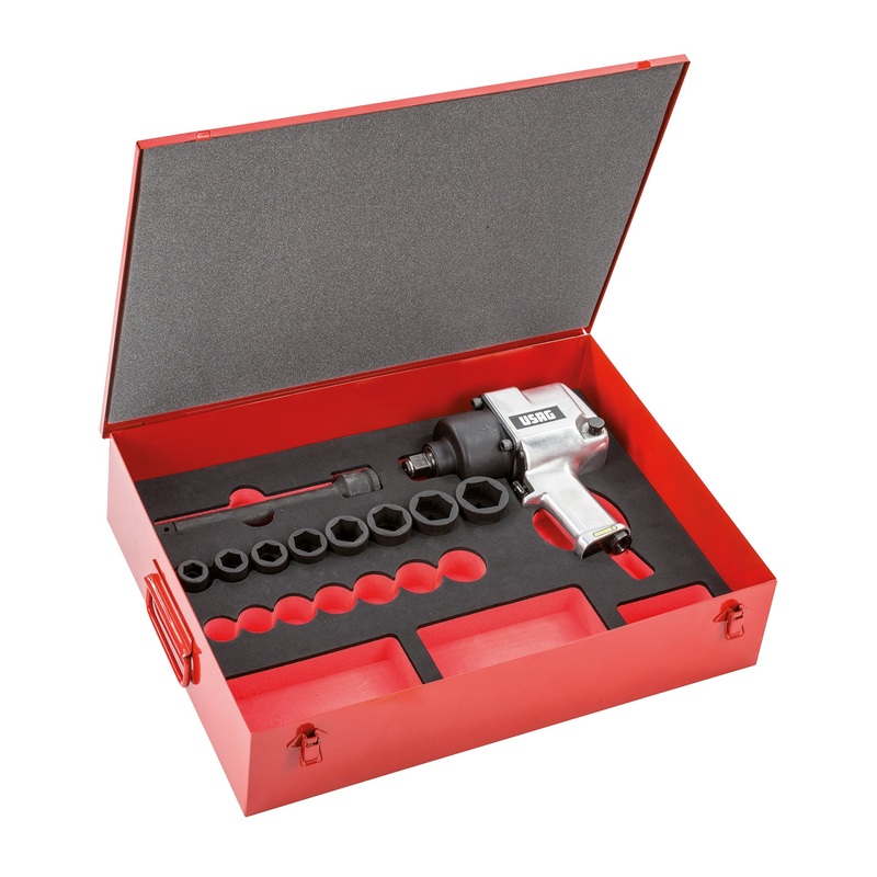 928 DN/S12 - Assortment in sheet metal case WITH SCREWDRIVER (13 pcs) - Usag - U09280016