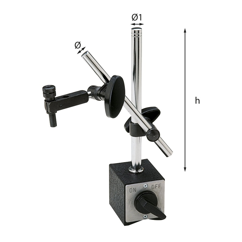 968 M - Magnetic support for comparators - Usag - U09680010