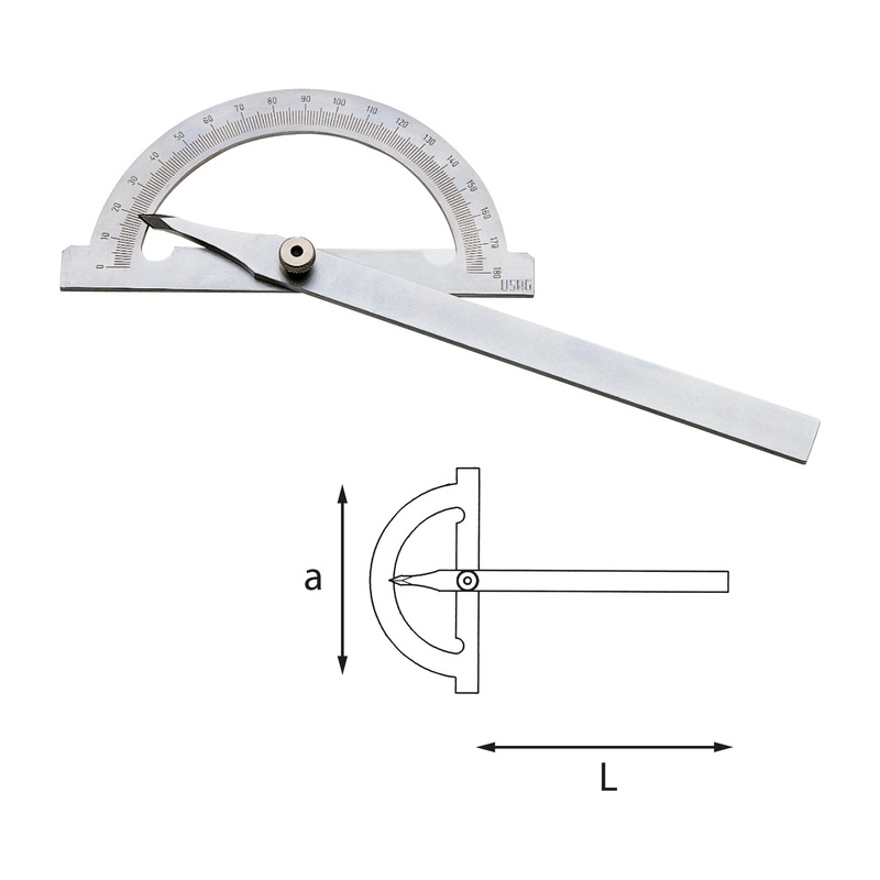 970 A - Simple protractors - Usag
