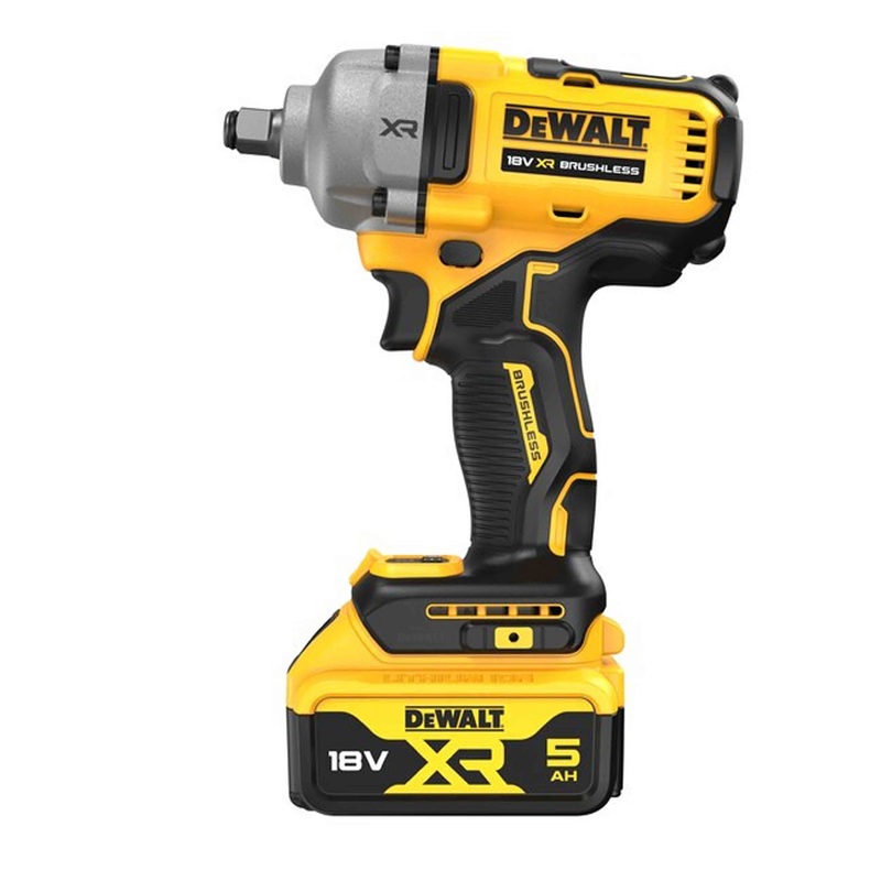 High power impact wrench 18V XR BRUSHLESS 1/2" M HOG RING connection in TSTACK CASE and ACCESSORIES - DeWALT