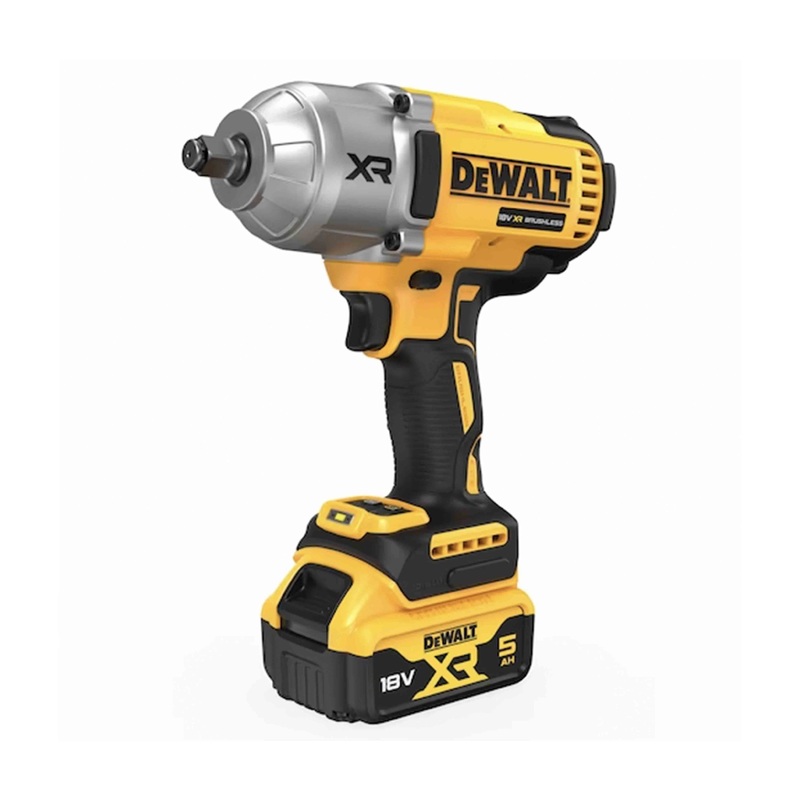 High power impact wrench 4 modes 18V XR BRUSHLESS 1/2" M HOG RING connection in TSTACK CASE and ACCESSORIES - DeWALT