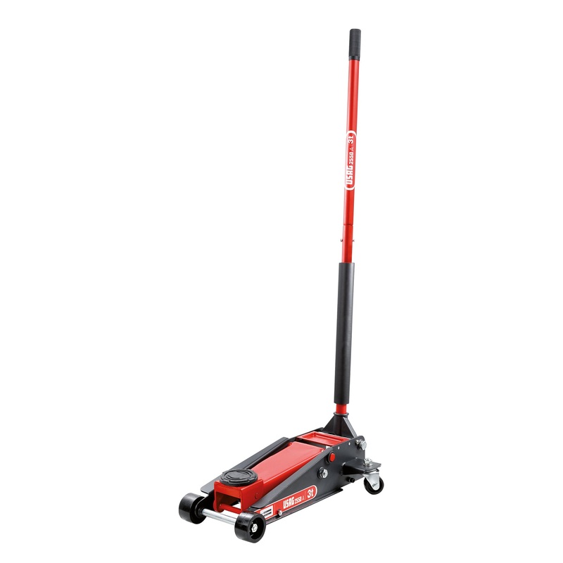Multipurpose trolley jack - 2550 A - 3t hydraulic lift for cars and commercial vehicles - Usag