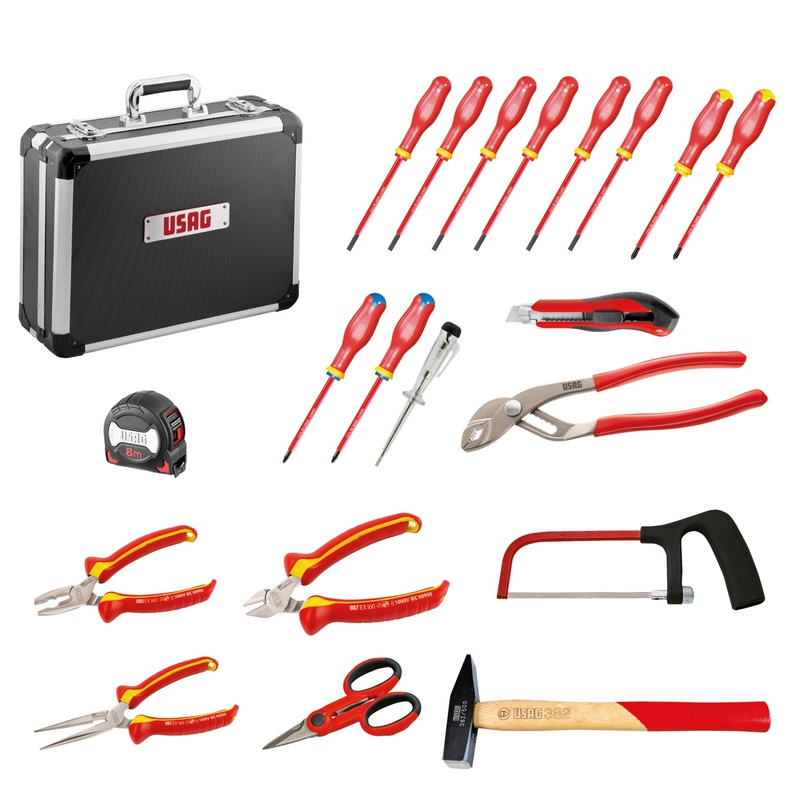 002 ME 20 - Case with ASSORTMENT for ELECTROTECHNICS (20 pcs) - Usag - U00020002