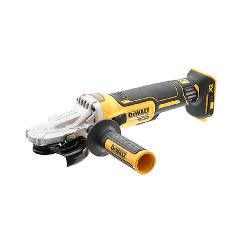 125 mm FLAT HEAD angle grinder BRUSHLESS motor (in case without batteries and charger) in TSTACK CASE - DeWALT - DCG405FNT-XJ
