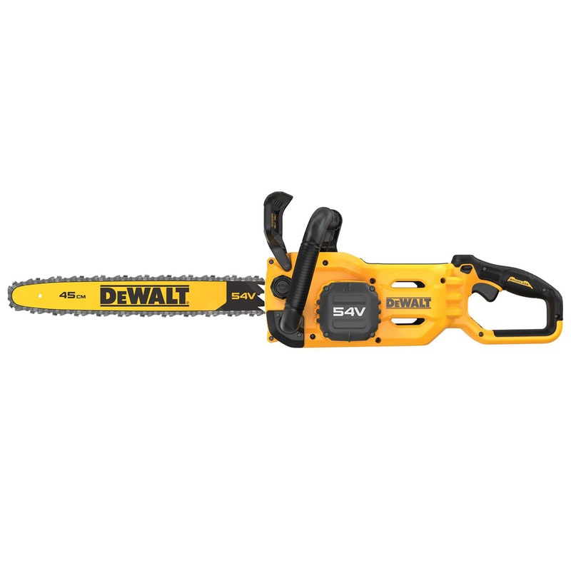 FLEXVOLT Electric Chainsaw 45cm Bar, BRUSHLESS Motor, 9Ah High Power Battery and ACCESSORIES - DeWALT - DCMCS574X1-QW