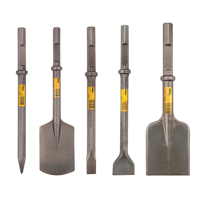 POINT CHISELS, SPADE, FLAT, SPATULA, ASPHALT CUTTING SDS-MAX with 28mm HEX connection - DeWALT