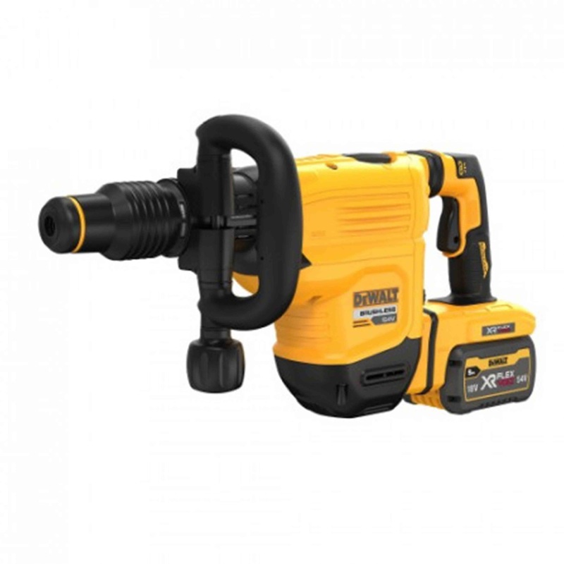 SDS-Max Demolition Hammer 54V XR FLEXVOLT High Power, 10.5J Impact Energy in CASE and ACCESSORIES - DeWALT - DCH832X2-QW