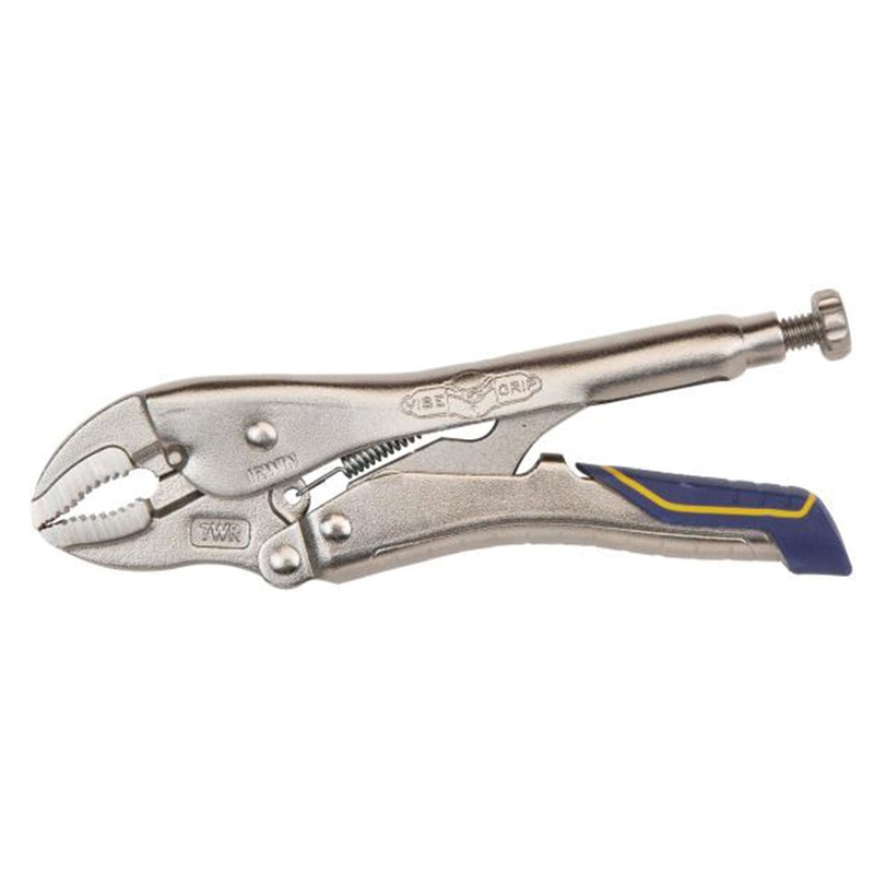 Self-locking pliers with curved jaws with cutters IRWIN Vise-Grip FAST RELEASE model CR - IRWIN
