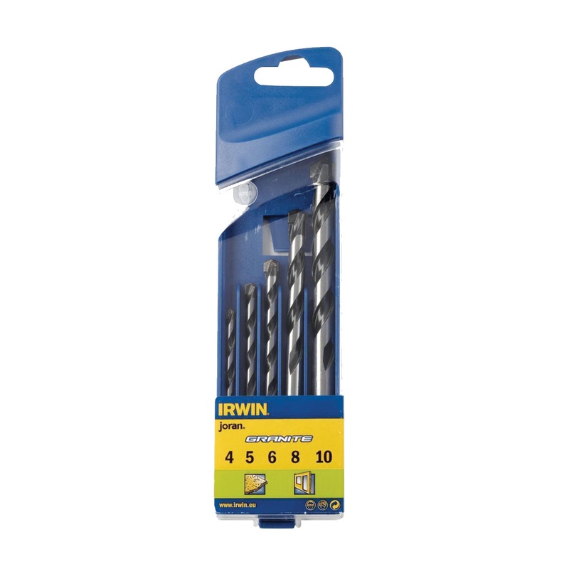 Set of 5 pieces - Granite Tips  4/5/6/8/10mm - IRWIN - 10501917
