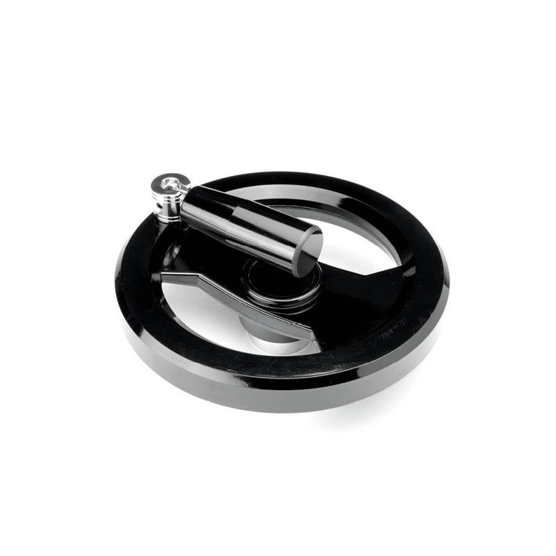 VR2F/MR Two-spoke handwheel with folding knob - Range