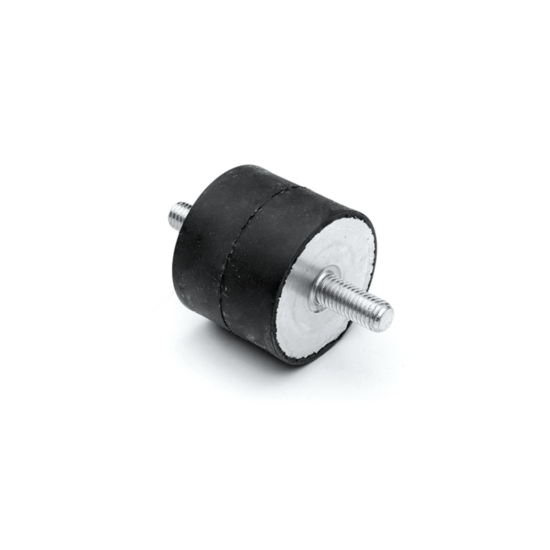 Cylindrical anti-vibration mount with pin  08mm to 20mm from M3 to M6 - Model ACMM (Pack of 10 pcs) - Range