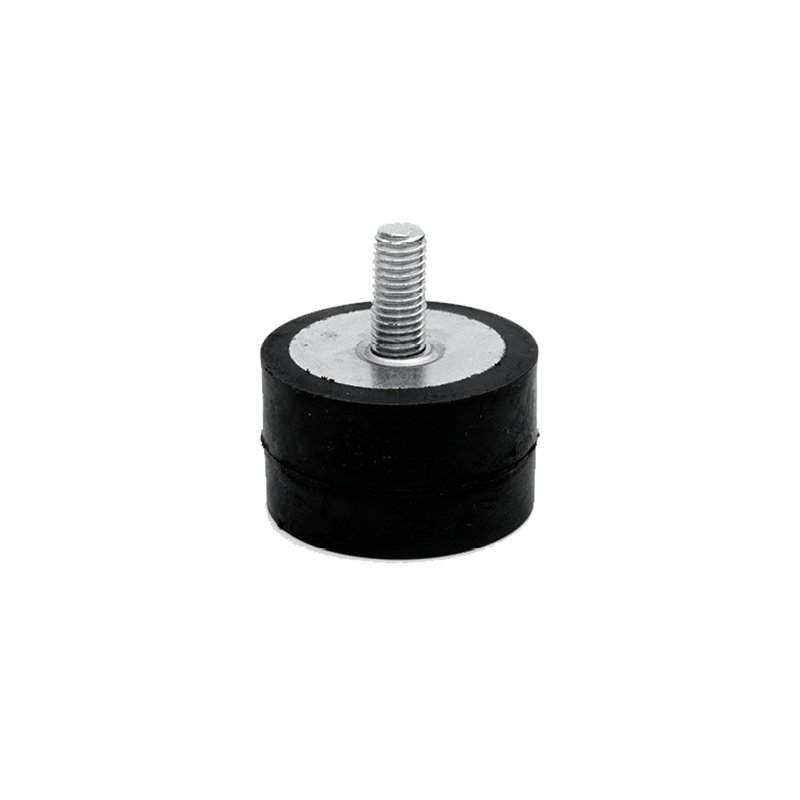Cylindrical anti-vibration mount with pin  50mm to 100mm from M10 to M16 - ACPM model (Pack of 4 to 10 pcs) - Range