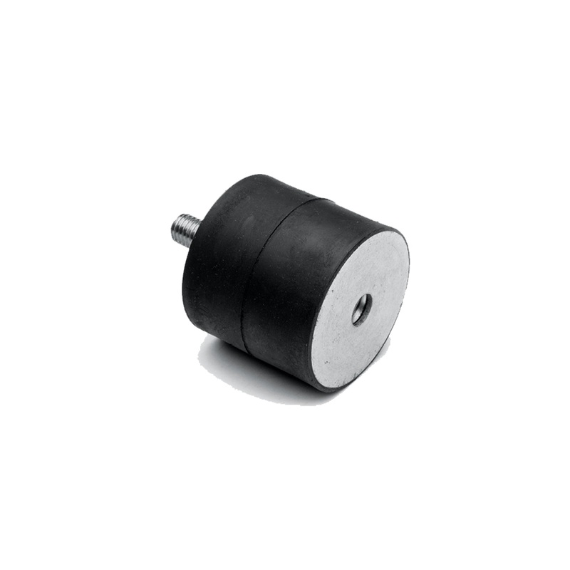 Cylindrical anti-vibration mount with pin and blind hole  10mm to 20mm from M4 to M6 - Model ACMF (Pack of 10 pcs) - Range