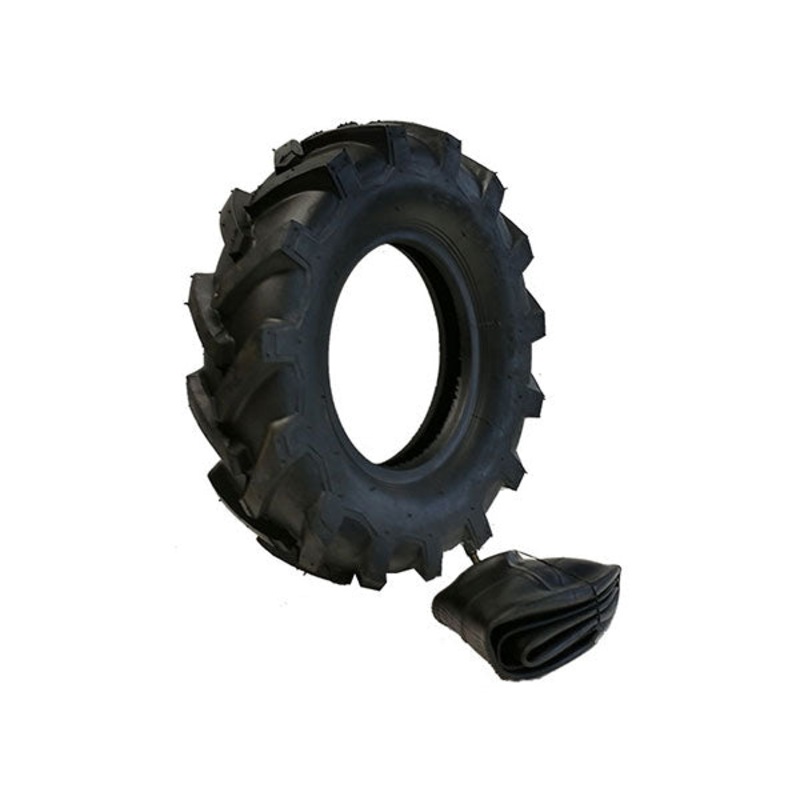 Tire plus inner tube 16x4.00 - 8 TR treads - 4 - Spare SET for pneumatic wheels