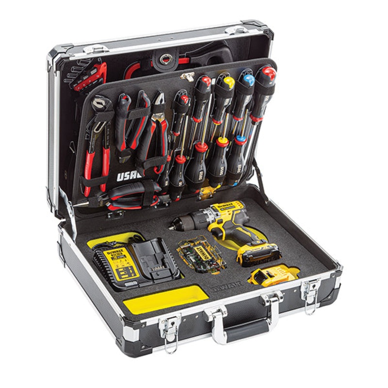 002 JTMA - Trolley case with MAINTENANCE ASSORTMENT (181 pcs) - Usag