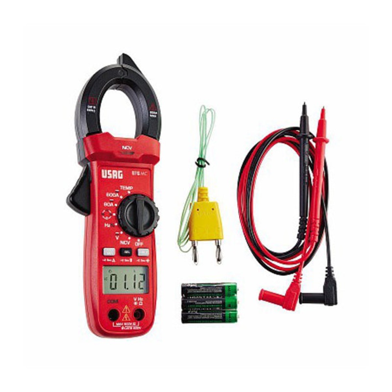 076 MC - Clamp Meter with Digital Multimeter TRUE RMS - U00760008