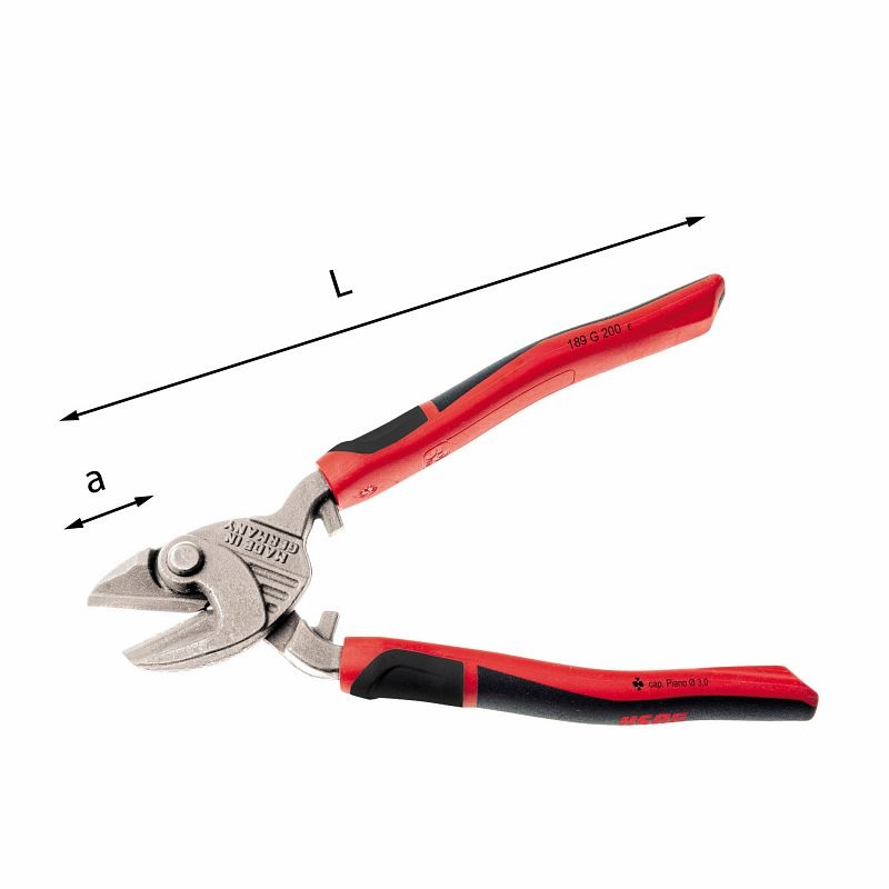 189 AG - High-performance pliers with off-center fulcrum - Usag