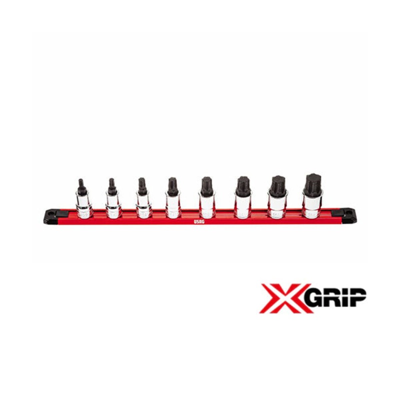 234 1/2 X/SE8 | Set of 8 socket wrenches with special X-Grip hexagon profile for hexagon socket screws | U02342150