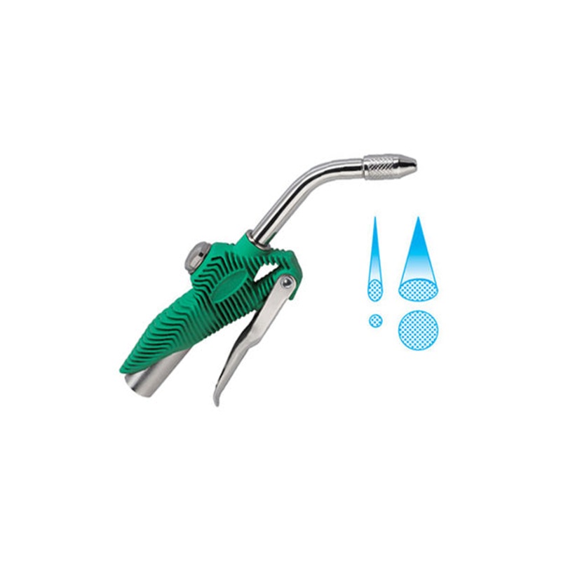 26/CR G - Gun DELIVERING NON-AGGRESSIVE liquids with ROSE and JET ADJUSTMENT - Ani - Compressed air