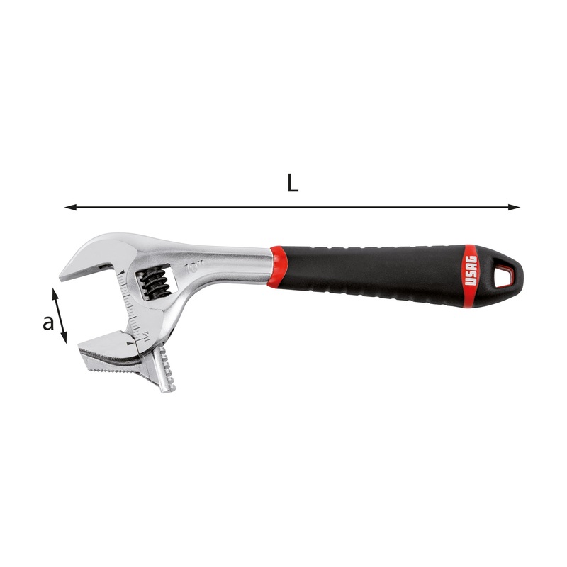 294 AG - Reversible roller wrenches with handle - Usag